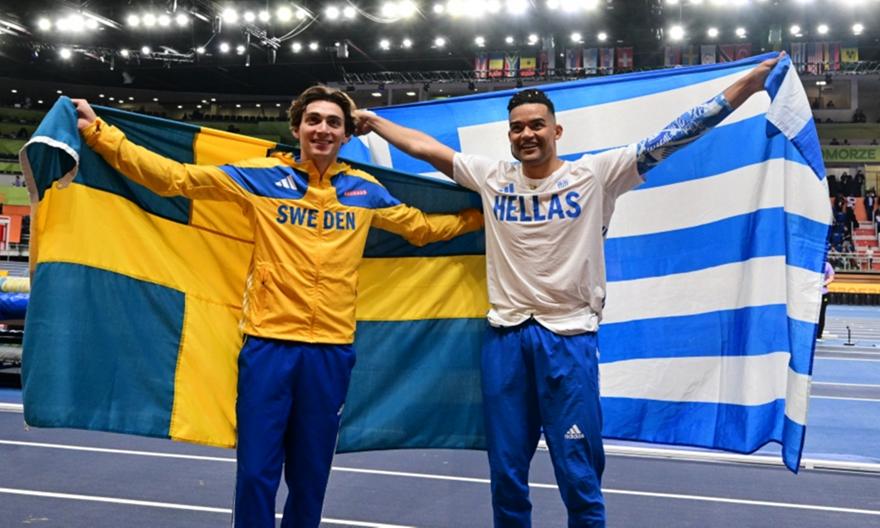 Κοντράρονται στη Σαγκάη Καραλής -Ντουπλάντις