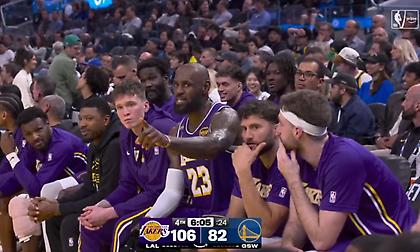 Εκνευρίστηκε με μια φίλαθλο ο Λεμπρόν Τζέιμς: «Ηρέμησε και δες το παιχνίδι!»