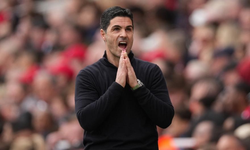 Από την ένταση στην απογοήτευση: Το παιχνίδι των συναισθημάτων του Αρτέτα κόντρα στην Μπόρνμουθ