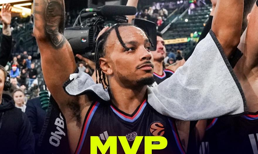 MVP ο Ρόμπινσον στην 37η αγωνιστική της Ευρωλίγκας