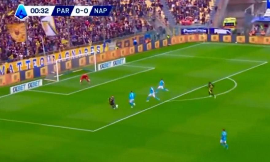 Μαγικό πλασέ του Στρεφέτσα και γκολ στα 33 δευτερόλεπτα για την Πάρμα!