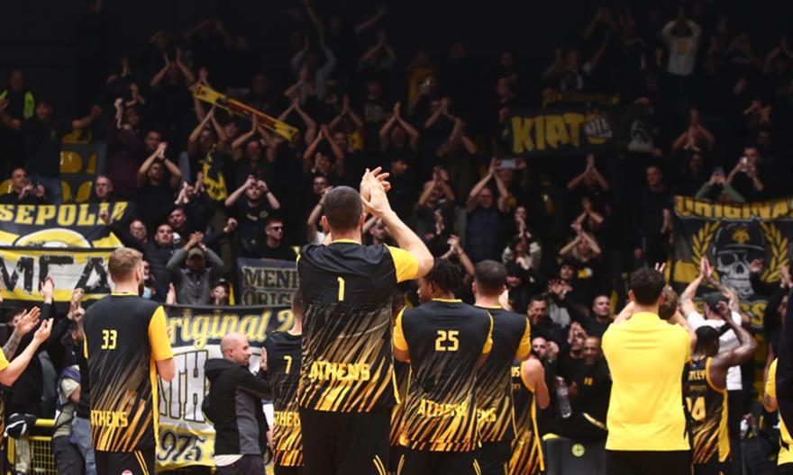 Στην προπόνηση της ΑΕΚ ενόψει του «τελικού» με την Μπανταλόνα η Original