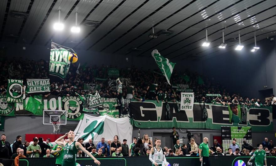 Κυκλοφόρησαν τα εισιτήρια για τους τελικούς του Παναθηναϊκού με ΠΑΟΚ και ΖΑΟΝ στο βόλεϊ