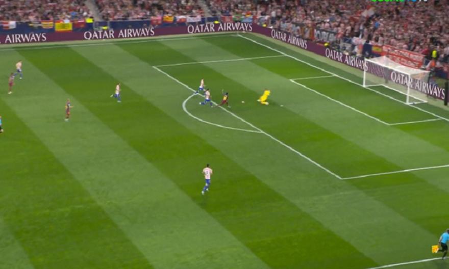 Η Μπαρτσελόνα σοκάρει την Ατλέτικο, 1-0 στο 4ο λεπτό!