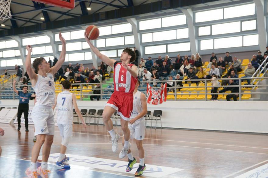 Nικηφόρα πρεμιέρα για τον Ολυμπιακό στο Πανελλήνιο Εφήβων