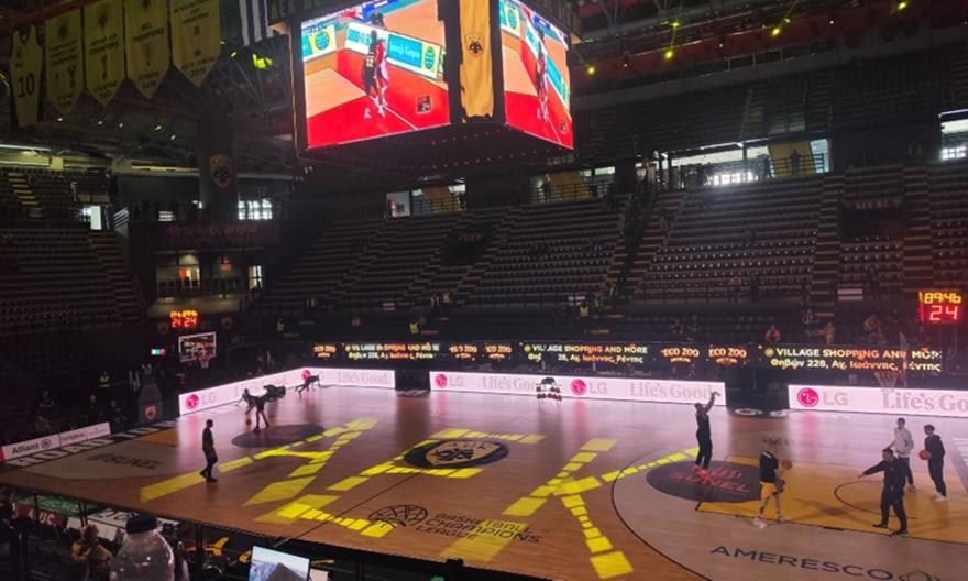 Τα εντυπωσιακά ρομποτικά φώτα στη SUNEL Arena