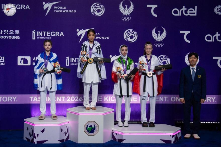 Ασημένιο μετάλλιο για την Καλογήρου στο Παγκόσμιο Ταεκβοντό Νεανίδων