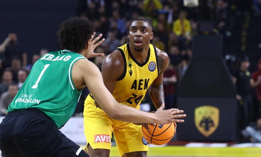 ΑΕΚ: Με Νάναλι και Μπάρτλεϊ η καλύτερη πεντάδα των προημιτελικών του BCL