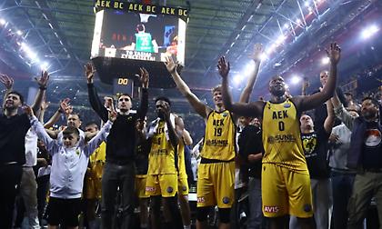 Η παρακάμερα της μεγάλης πρόκρισης της ΑΕΚ στο F4 του BCL