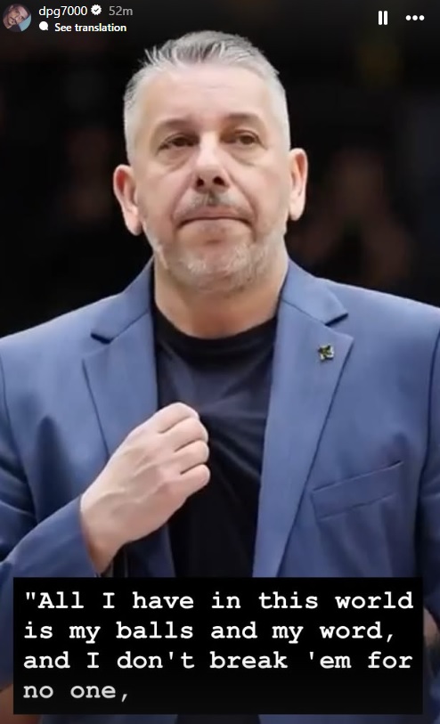 Γιαννακόπουλος: Αντέδρασε στα όσα κατήγγειλε ο Μιχάλης Δημητρακόπουλος για τον Λιόλιο