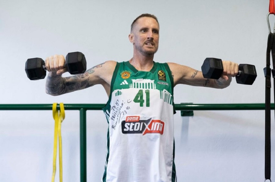 Παναθηναϊκός: Ο «μαχητής» Ακίλε Πολονάρα προπονείται με φανέλα του Χουάντσο!