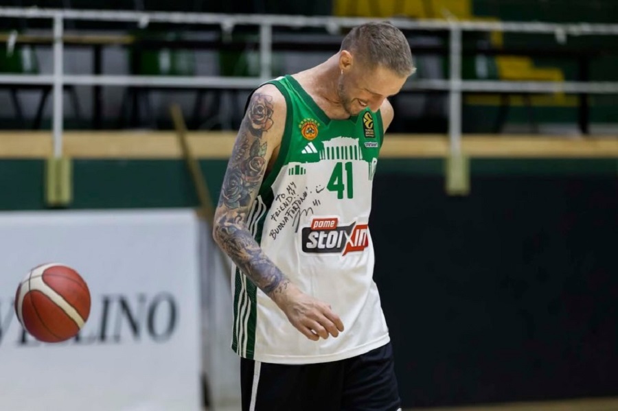 Παναθηναϊκός: Ο «μαχητής» Ακίλε Πολονάρα προπονείται με φανέλα του Χουάντσο!