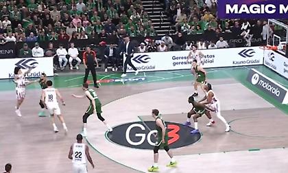 Πήγε για λόμπα-πάσα και έβαλε το πιο περίεργο τρίποντο της σεζόν ο Ιφί!