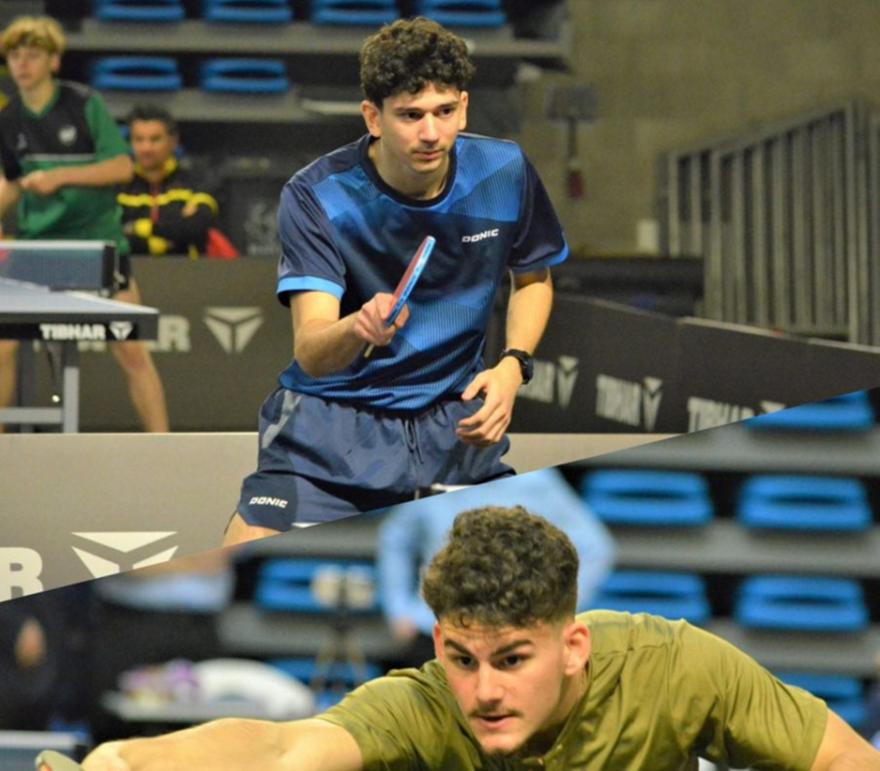 Μαδέσης και Κούτρα προσκλήθηκαν στο Ευρωπαϊκό Πρωτάθλημα πινγκ πονγκ U21