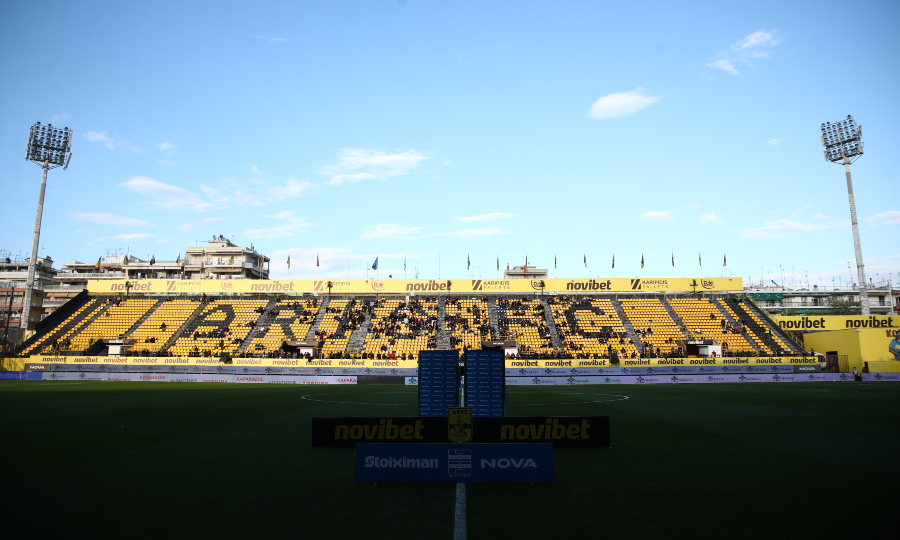 Άρης: Λιγοστός κόσμος στις κερκίδες του Βικελίδης για το παιχνίδι με τον Βόλο