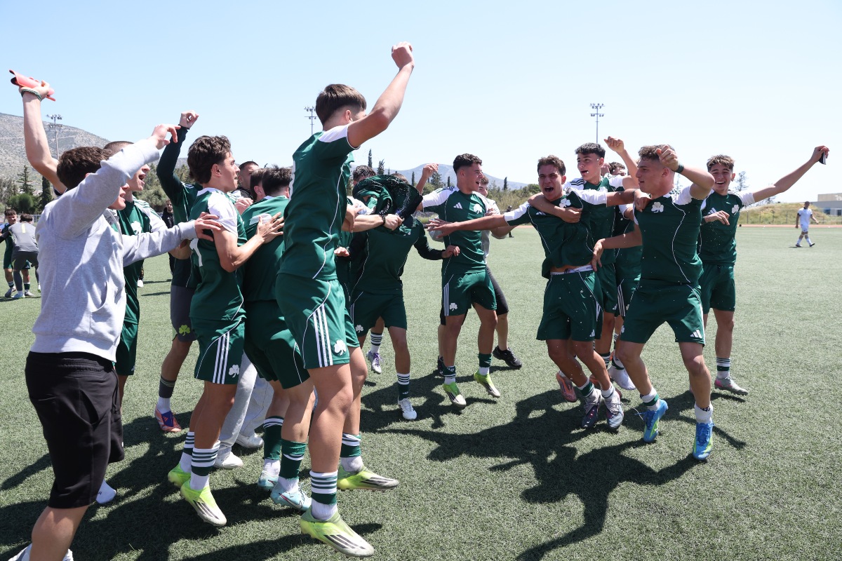 Παναθηναϊκός-ΠΑΟΚ 3-1: Φουλ για τίτλο η Κ17 των «πράσινων»