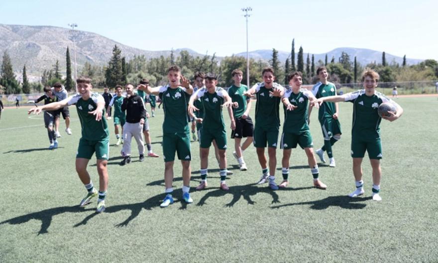 Σάρωσε τον ΠΑΟΚ, διατήρησε το αήττητο και καλπάζει προς τον τίτλο η Κ17 του Παναθηναϊκού!