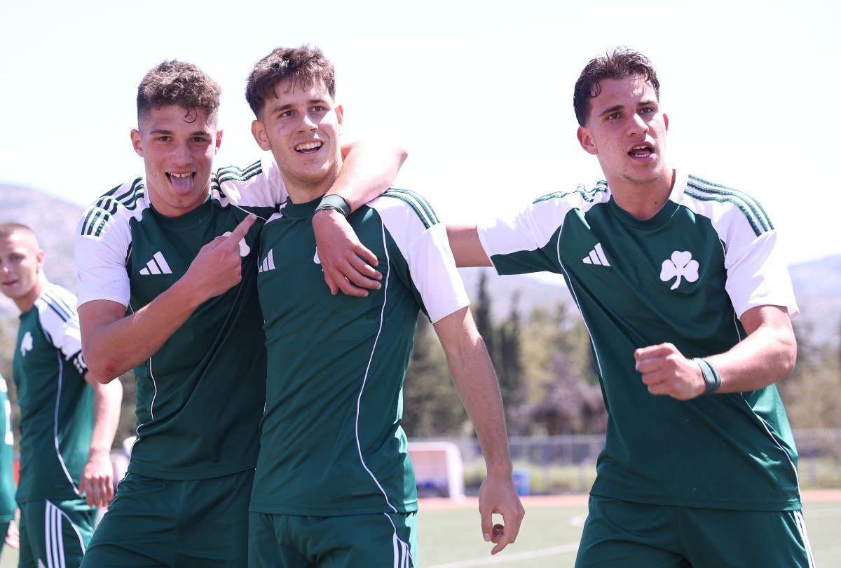 Παναθηναϊκός-ΠΑΟΚ 3-1: Φουλ για τίτλο η Κ17 των «πράσινων»