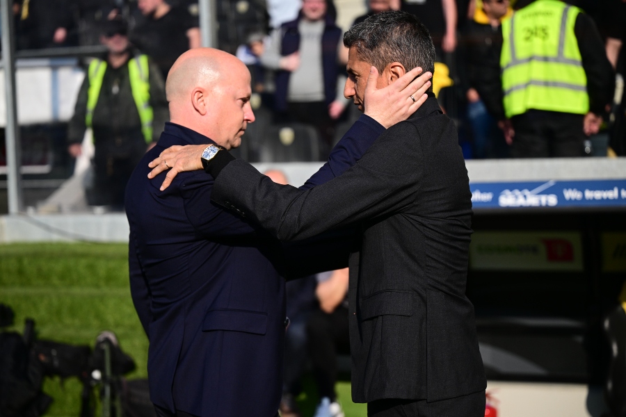 ΑΕΚ-ΠΑΟΚ: Ο θερμός εναγκαλισμός Νίκολιτς-Λουτσέσκου