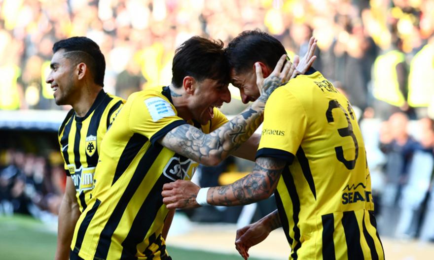 Σέντρα Περέιρα και αυτογκόλ Κετζιόρα για το προβάδισμα της ΑΕΚ στο ντέρμπι των «Δικεφάλων»!