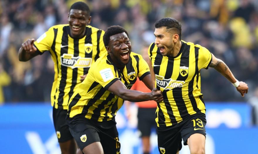 Πάρτι της ΑΕΚ κόντρα στον ΠΑΟΚ: Εκπληκτικό τελείωμα του Πινέδα για το 3-0 στο 80'!