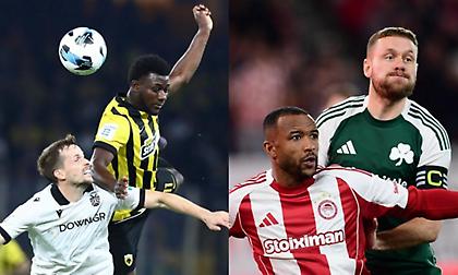 ΑΕΚ-ΠΑΟΚ και Παναθηναϊκός-Ολυμπιακός: Τα κρίσιμα ματς που θα κρίνουν πολλά