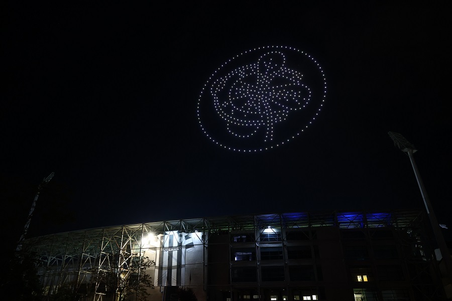 ΠΑΟΚ: Το εντυπωσιακό drone show στην Τούμπα για τα 100 χρόνια