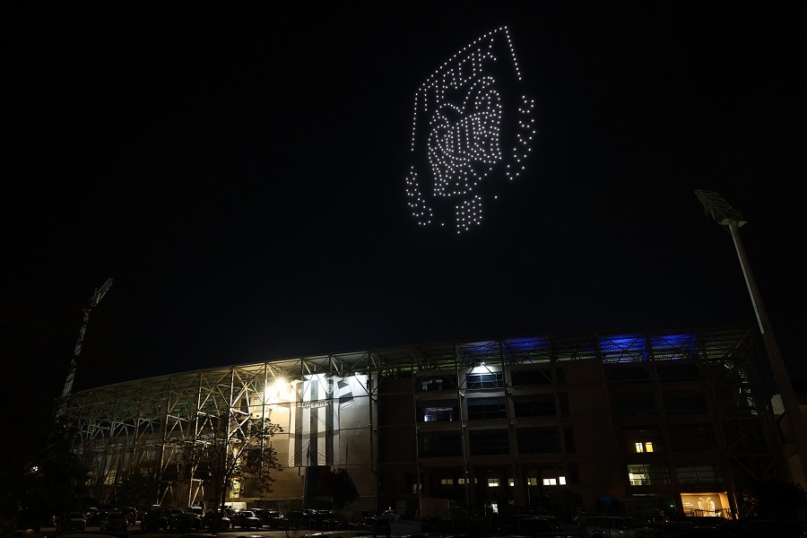 ΠΑΟΚ: Το εντυπωσιακό drone show στην Τούμπα για τα 100 χρόνια