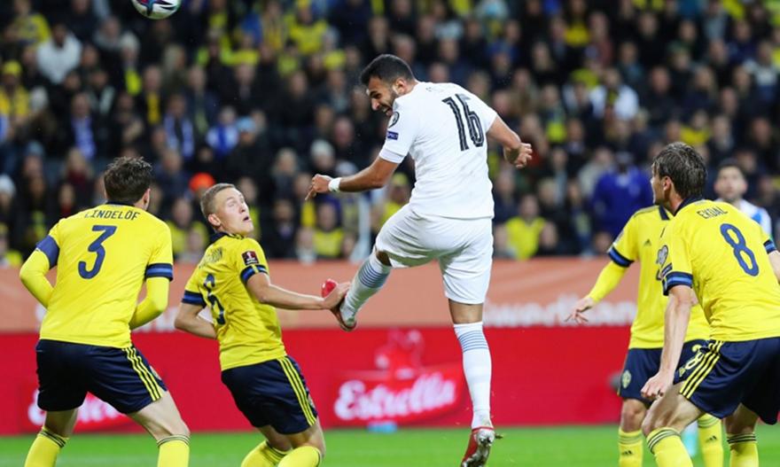 Επισημοποιήθηκε το φιλικό της Εθνικής Ελλάδας με τη Σουηδία