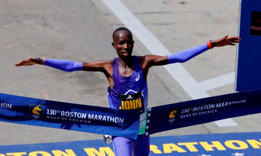 Νικητές Κορίρ, Λοκέντι στον Μαραθώνιο της Βοστώνης