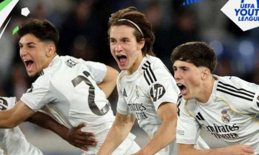 Πρωταθλήτρια Ευρώπης στα πέναλτι στο Youth League η Ρεάλ Μαδρίτης