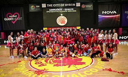 Απονεμήθηκε το τρόπαιο της Α1 Μπάσκετ Γυναικών στον Αθηναϊκό