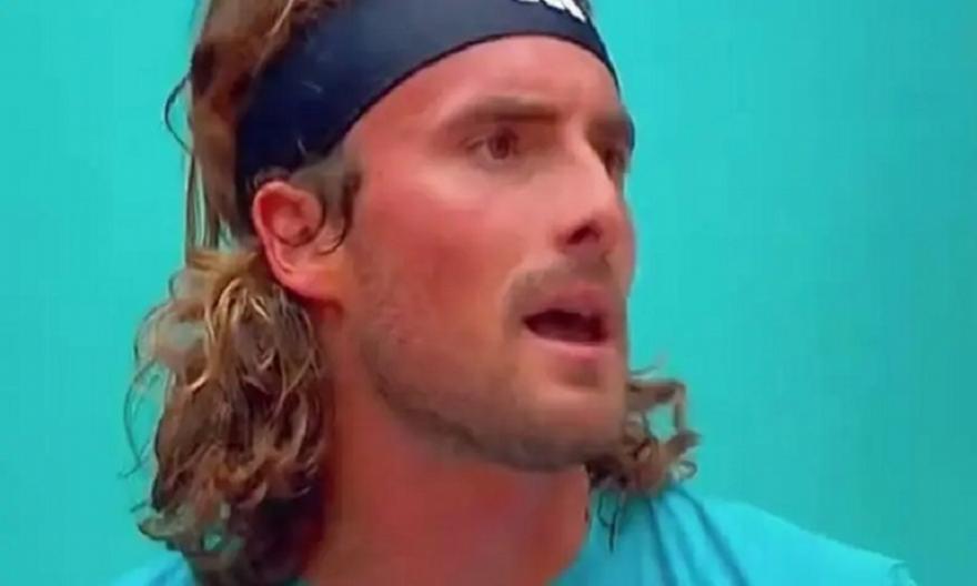 Τρομερό ξέσπασμα Τσιτσιπά: Τα… «γαλλικά» προς το box του στο Madrid Open!