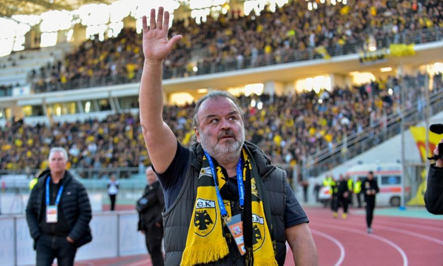 Ηλιόπουλος: «Η ΑΕΚ θα είναι πάντα πρωταγωνίστρια όσο είμαι εδώ»