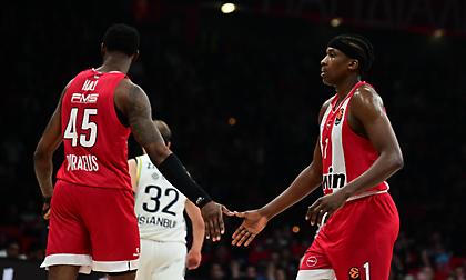 Χωρίς Χολ και Νιλικίνα, αλλά με επιστροφή Τζόουνς ο Ολυμπιακός κόντρα στην ΑΕΚ