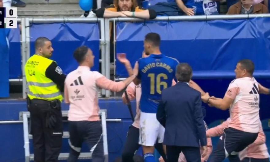 Ο Κάρμο βγήκε αλλαγή και... βρίστηκε με φίλους της ομάδας του