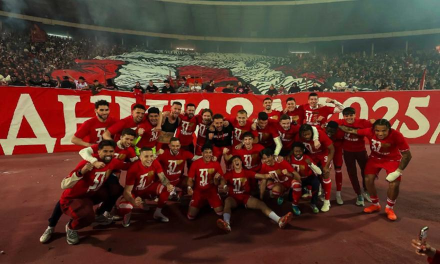 Κυριάρχησε με τριάρα στο ντέρμπι του Βελιγραδίου και στέφθηκε ξανά πρωταθλητής ο Ερυθρός Αστέρας!