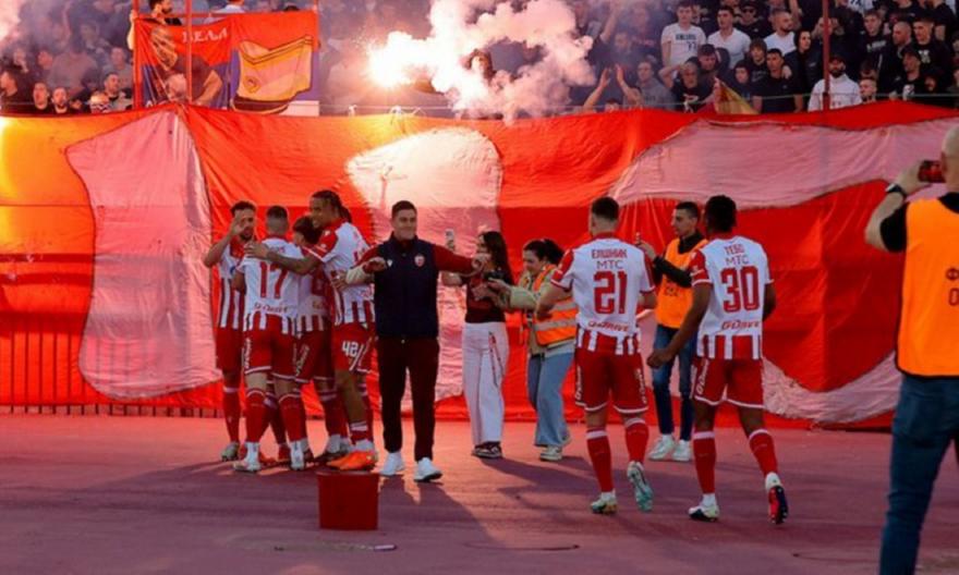 Κυριάρχησε με τριάρα στο ντέρμπι του Βελιγραδίου και στέφθηκε ξανά πρωταθλητής ο Ερυθρός Αστέρας!