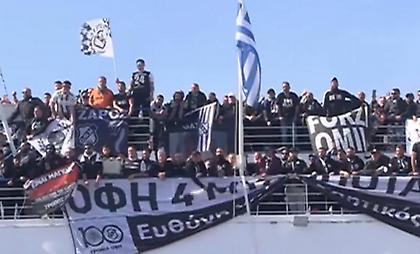Χαμός στην επιστροφή οπαδών στο Ηράκλειο - Πανηγυρισμοί, κόρνες και συνθήματα για τον ΟΦΗ στο λιμάνι!