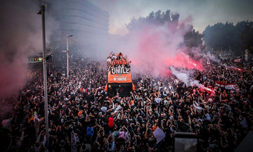 Έπεσαν τα τείχη για τον Κυπελλούχο ΟΦΗ: Συγκλονιστική φιέστα στο Ηράκλειο, με δάκρυα περηφάνιας