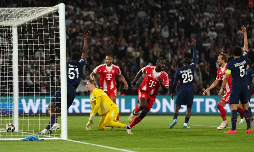 Απίθανα πράγματα στο Παρίσι: Ουπαμεκανό και Ντίας μειώνουν σε 5-4 στο 70' και κρατούν ζωντανή την Μπάγερν!