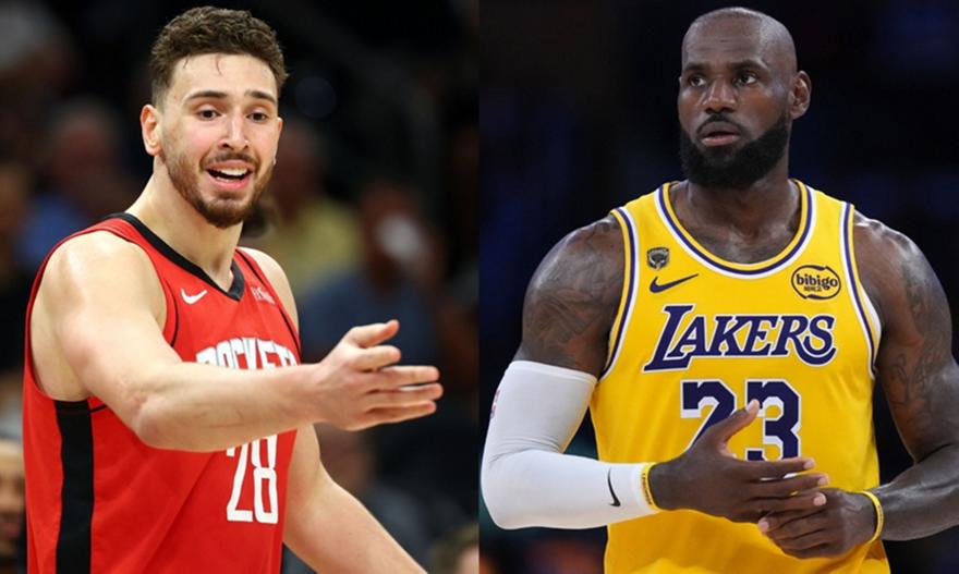 Έξαλλος ο Λεμπρόν με Σενγκούν: «Εσύ μιλάς για εύκολο φάουλ; Eίσαι κλαψιάρης!»