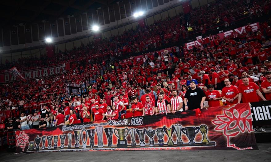 Η Ευρωλίγκα επέβαλε πρόστιμο στον Ολυμπιακό για το Game 1 των playoffs