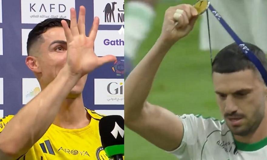 «Εγώ έχω πέντε να του πείτε»: Η απάντηση του Κριστιάνο στον Ντεμιράλ που έδειχνε το μετάλλιο του Champions League!