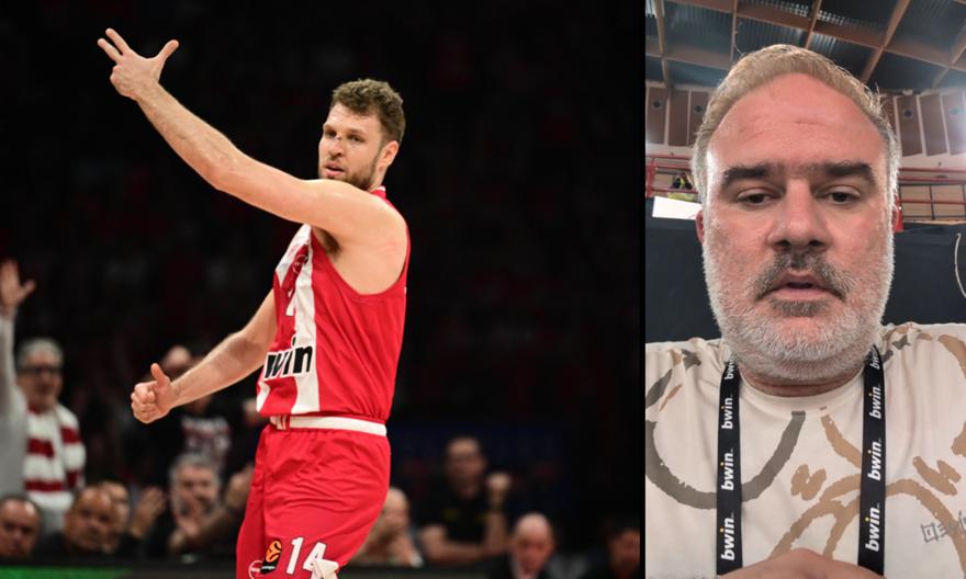 «Ασταμάτητος Ολυμπιακός, έπνιξε τη Μονακό - Αν δεν χαλάρωνε, θα μιλούσαμε για ρεκόρ»: Το σχόλιο Ζέρβα από το ΣΕΦ