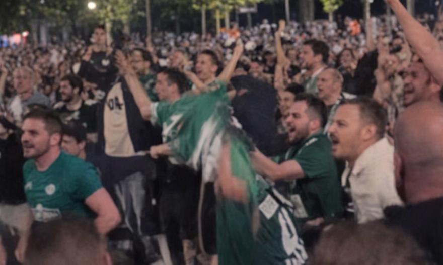 Πράσινη παράνοια στη Βαλένθια: Οι φίλοι του Παναθηναϊκού πανηγύρισαν το 2-0 στους δρόμους!