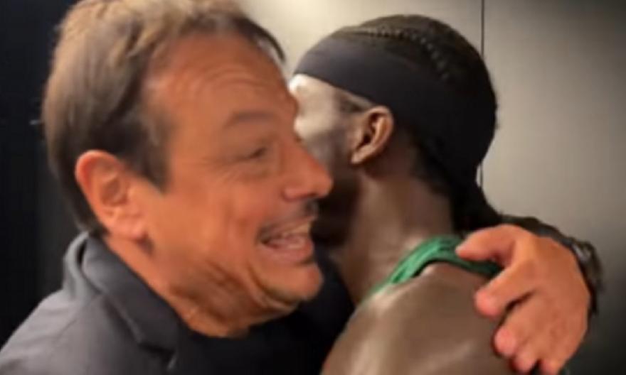 Χαμός στα αποδυτήρια του Παναθηναϊκού: Αταμάν και παίκτες σε ξέφρενους πανηγυρισμούς