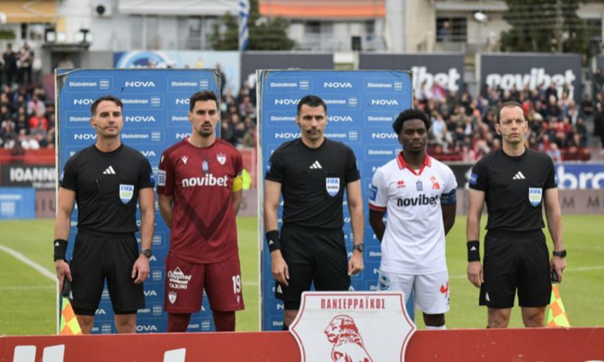 ΑΕΛ Novibet για τη διαιτησία στο ματς με τον Πανσερραϊκο: «Η ξεφτίλα του ελληνικού ποδοσφαίρου με τον Λανουά παρόντα»