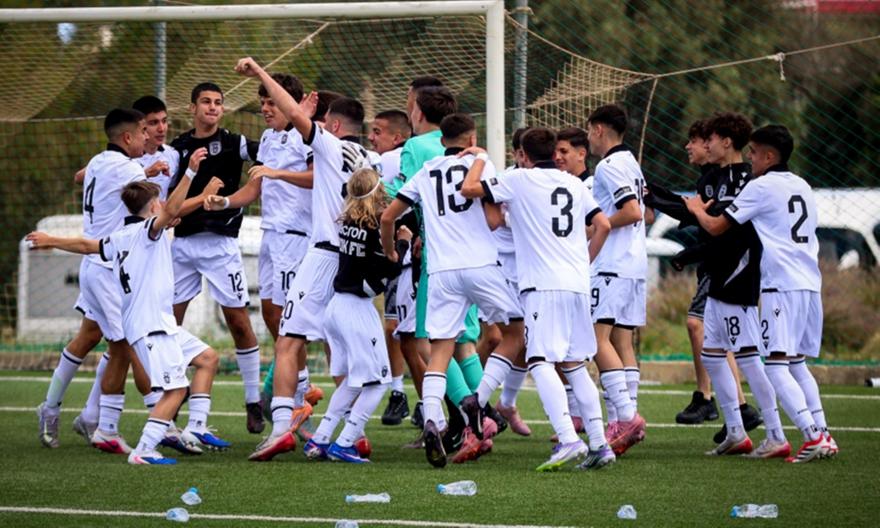Πρωταθλητής στη Super League Κ15 ξανά ο ΠΑΟΚ