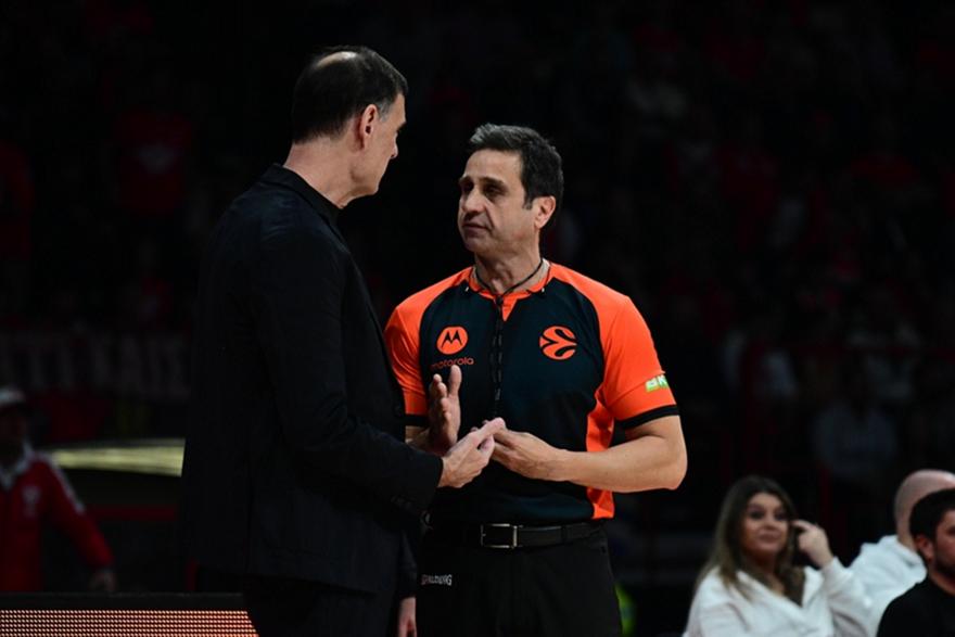 Μονακό-Ολυμπιακός: Οι διαιτητές του Game 3